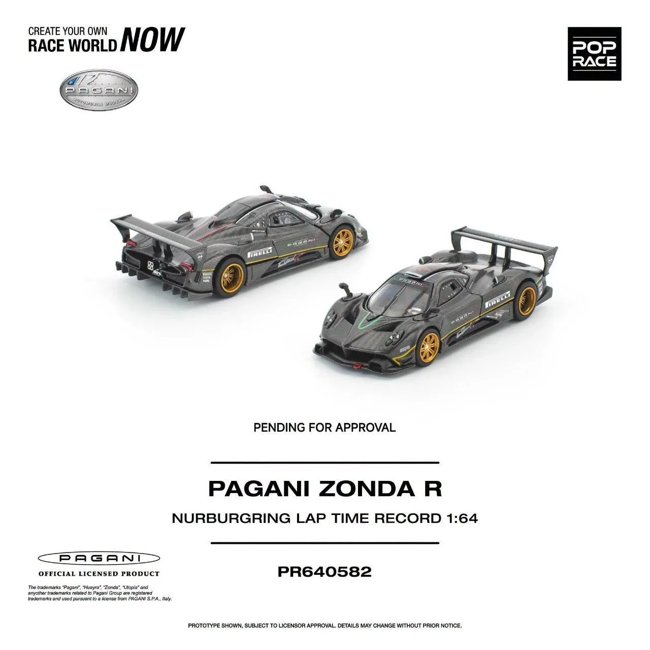 PAGANI ZONDA R NURBURGRING LAP TIME RECORD